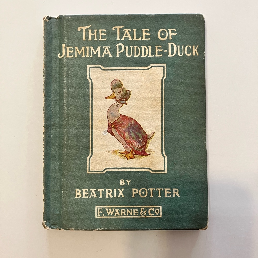 The Tale of Jemima Puddle-Duck by Beatrix Potter Book